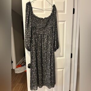 Floral Black Dress from Astr